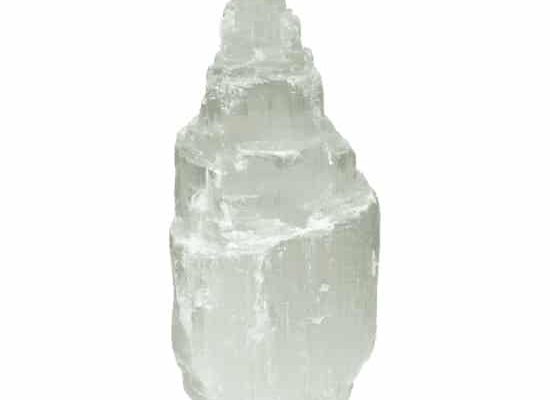 Orgonite Piramide Amethist/ Seleniet (70 mm)