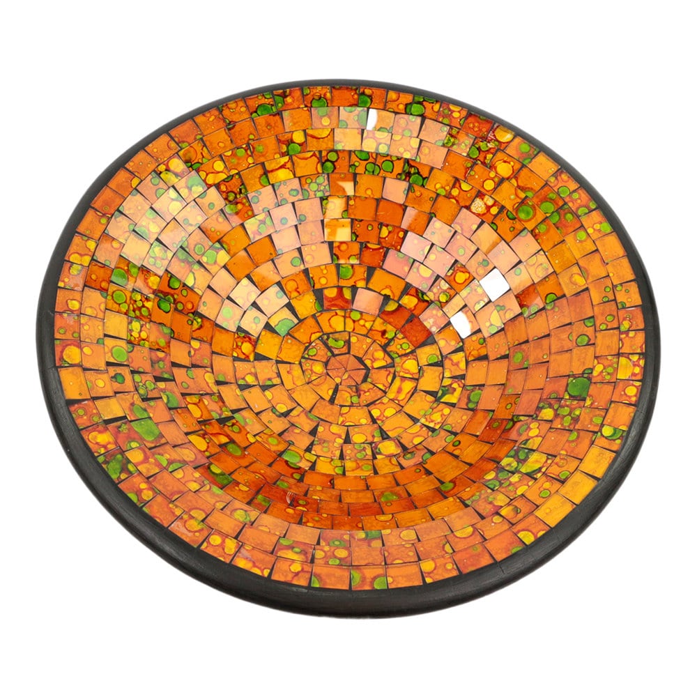 Mozaïek Schaal XL - Oranje-Groen