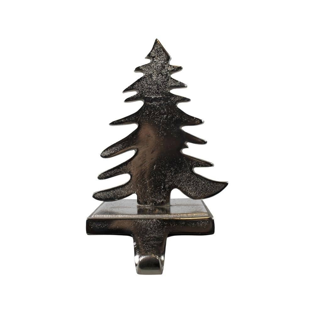 Aluminium Kerstsok Houder Dennenboom