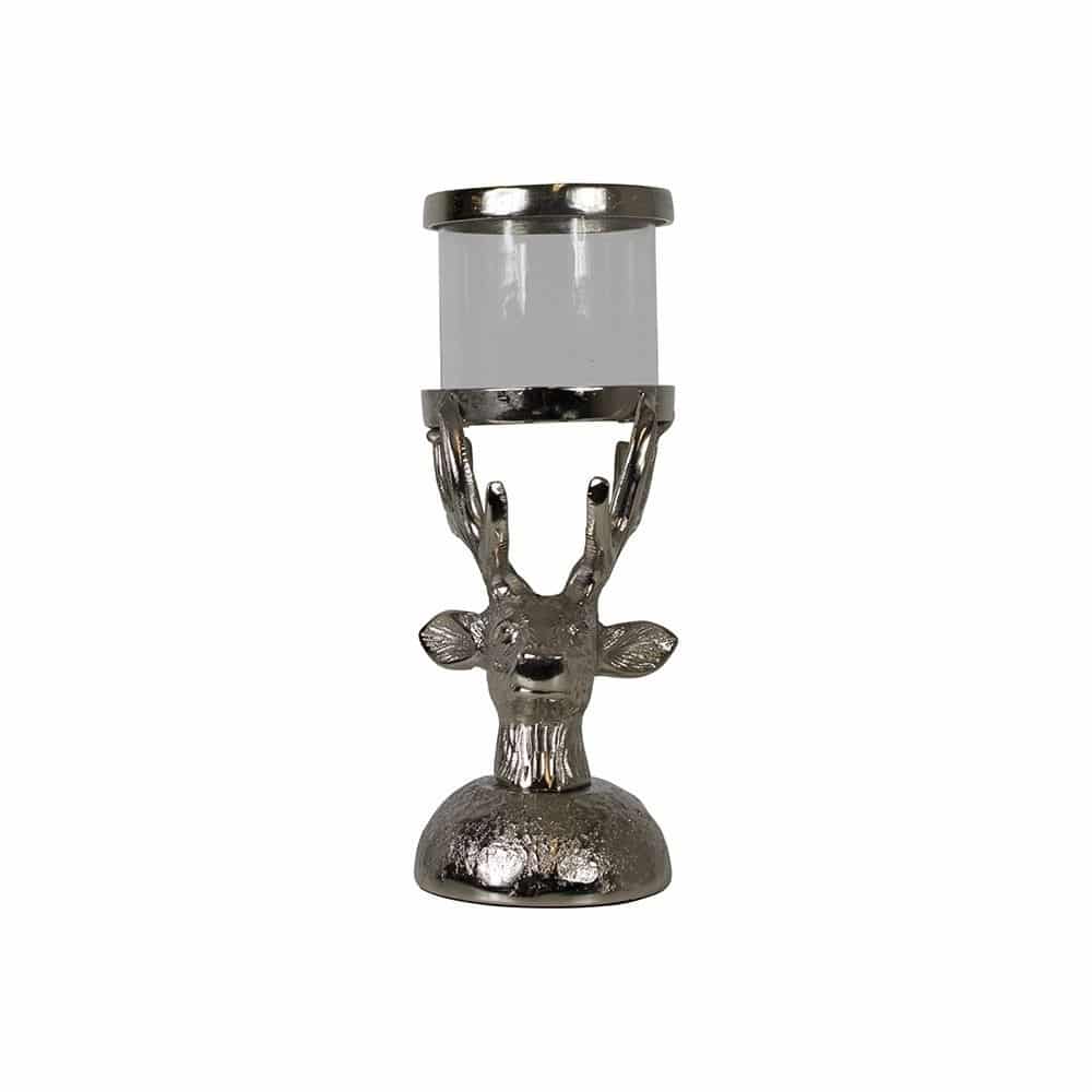 Aluminium Windlichtje Hert