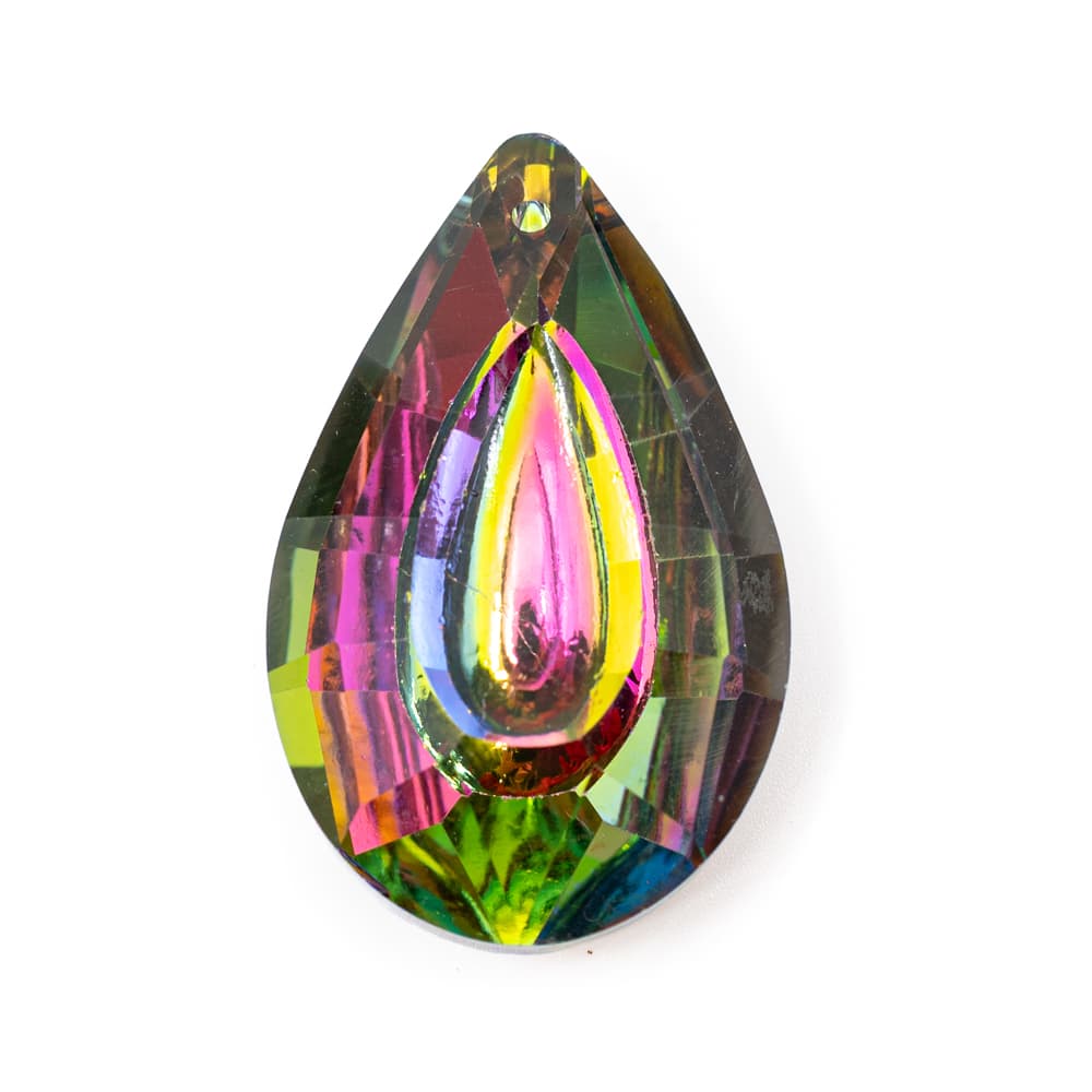 Regenboogkristal Bindi Multikleur (50 mm)