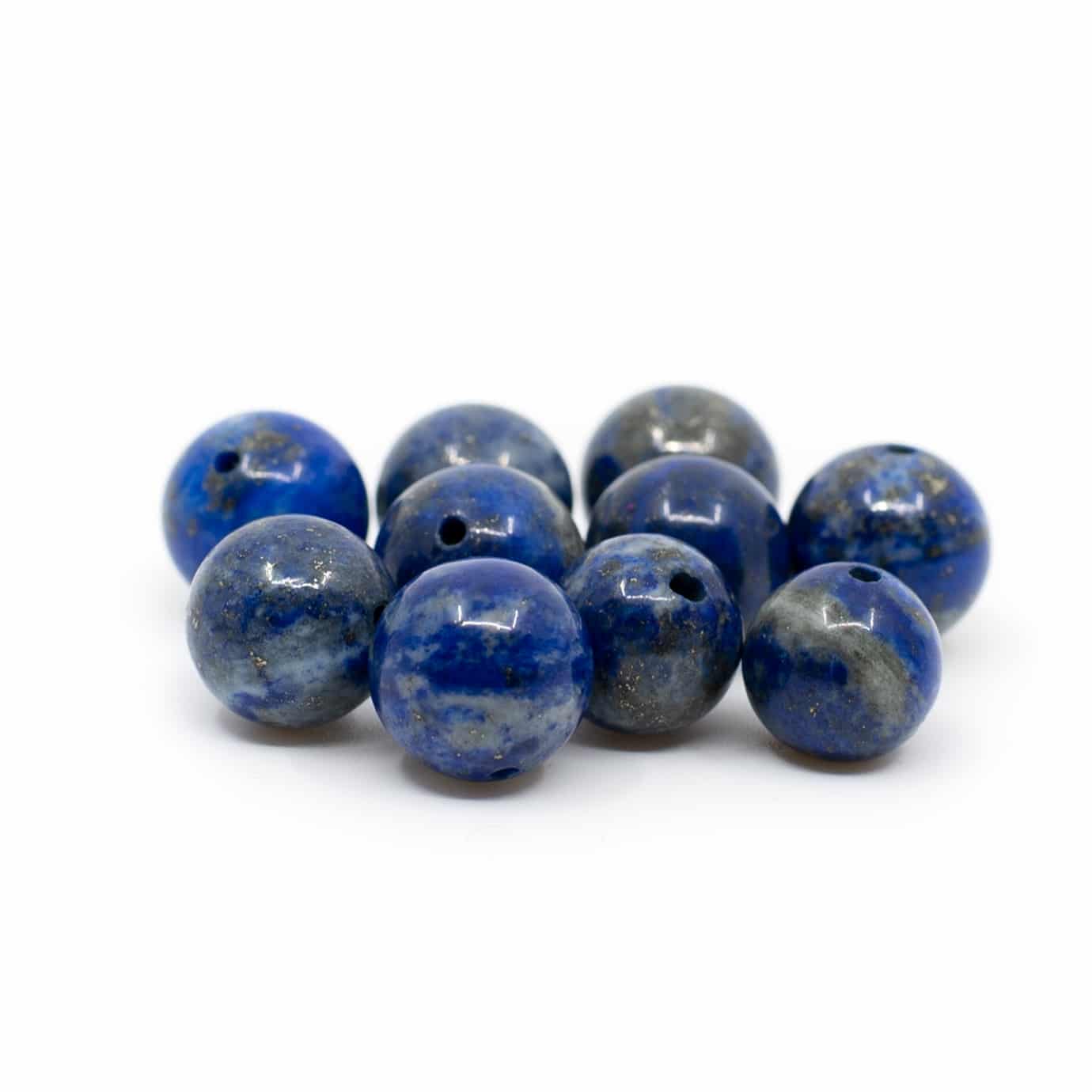 Edelsteen Losse Kralen Lapis Lazuli - 10 stuks (10 mm)