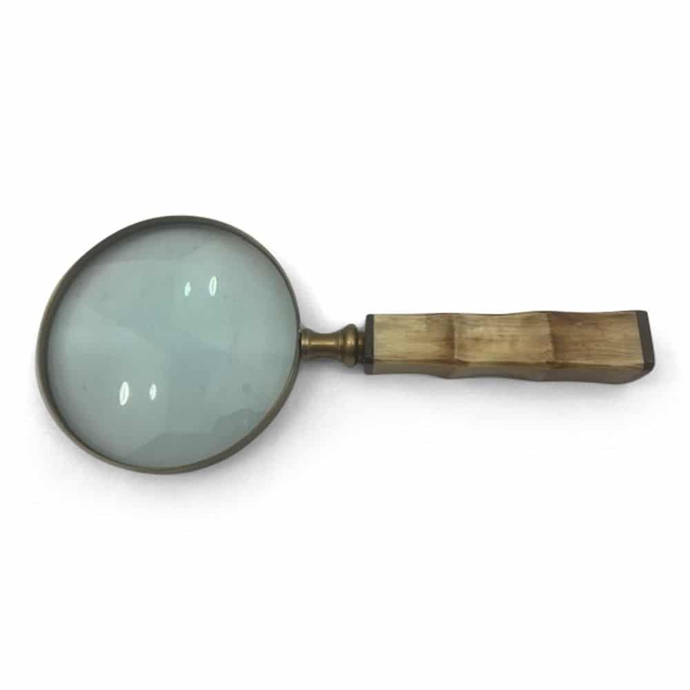 Aluminium Vergrootglas (Goudkleurig-Bruin)