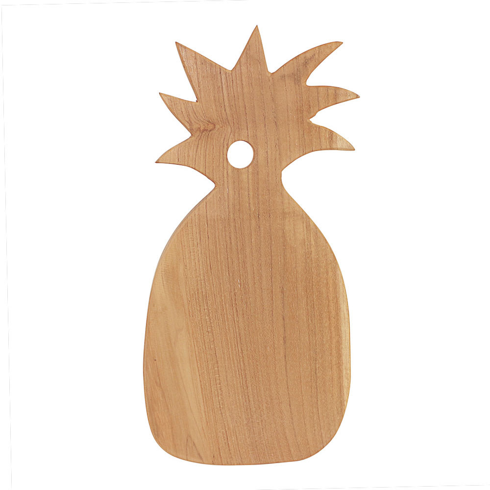 Teakhouten Snijplank Ananas (30 x 16 cm)