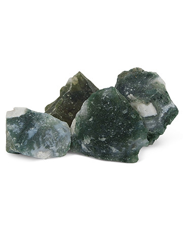 Ruwe Mos Agaat Edelsteen 40 - 60 gram Brokjes (1 kg)