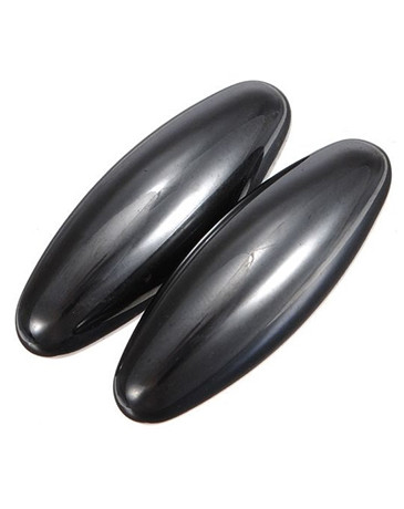 Magneten Hematiet en Magnetiet Olijf - 2 stuks (60 mm)