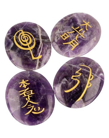 Reiki Stenen set Amethist