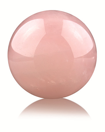 Edelstenen Bol van Rozenkwarts (25-30 mm)