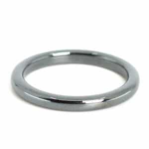 Edelstenen Ring Hematiet (3 mm - Maat 17)