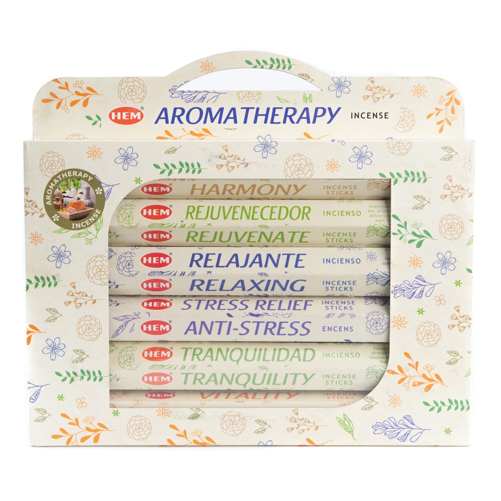 HEM - Aromatherapie Wierook Cadeauset (6 pakjes)