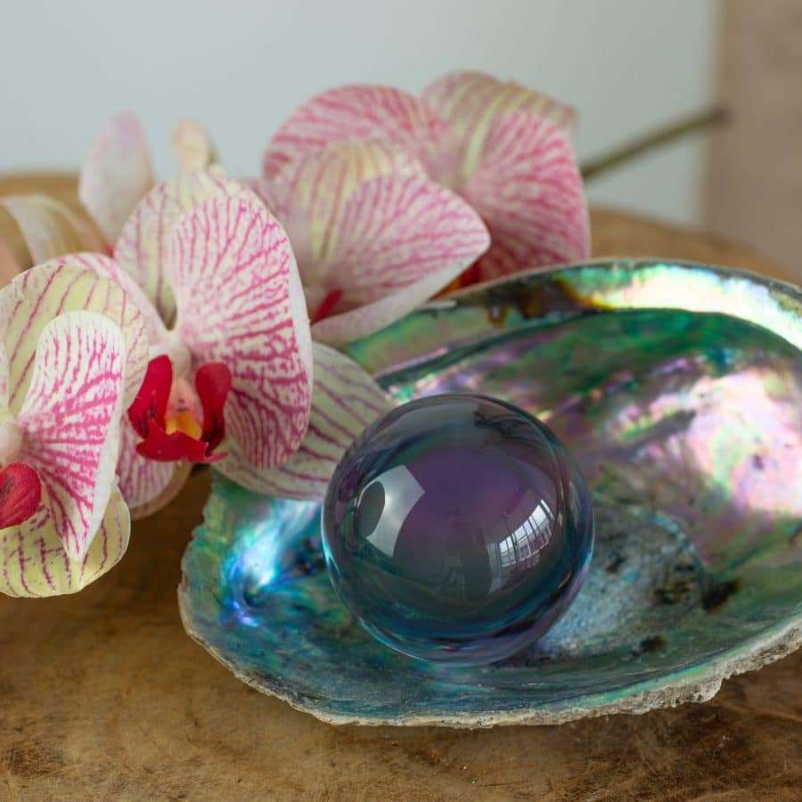 feng shui kristallen bol kruinchakra