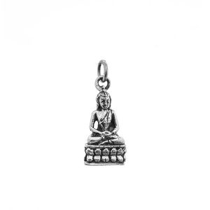 Geboortedag Boeddha hanger/bedel Donderdag 925 zilver – 2 cm