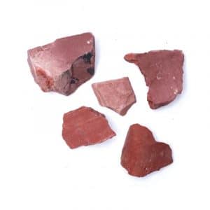 Ruwe Edelsteen Rode Jaspis Ca. 700 - 900 gram