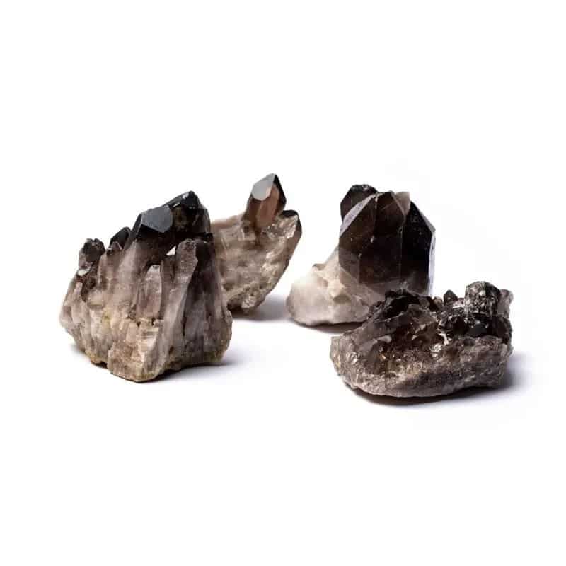 Ruwe Edelsteen Rookkwarts Cluster(s) - 500 gram