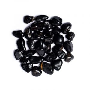 Edelsteen Zwarte Onyx Trommelstenen - 1kg