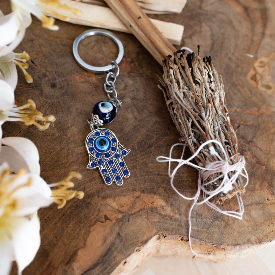 hamsa hand sleutelhanger