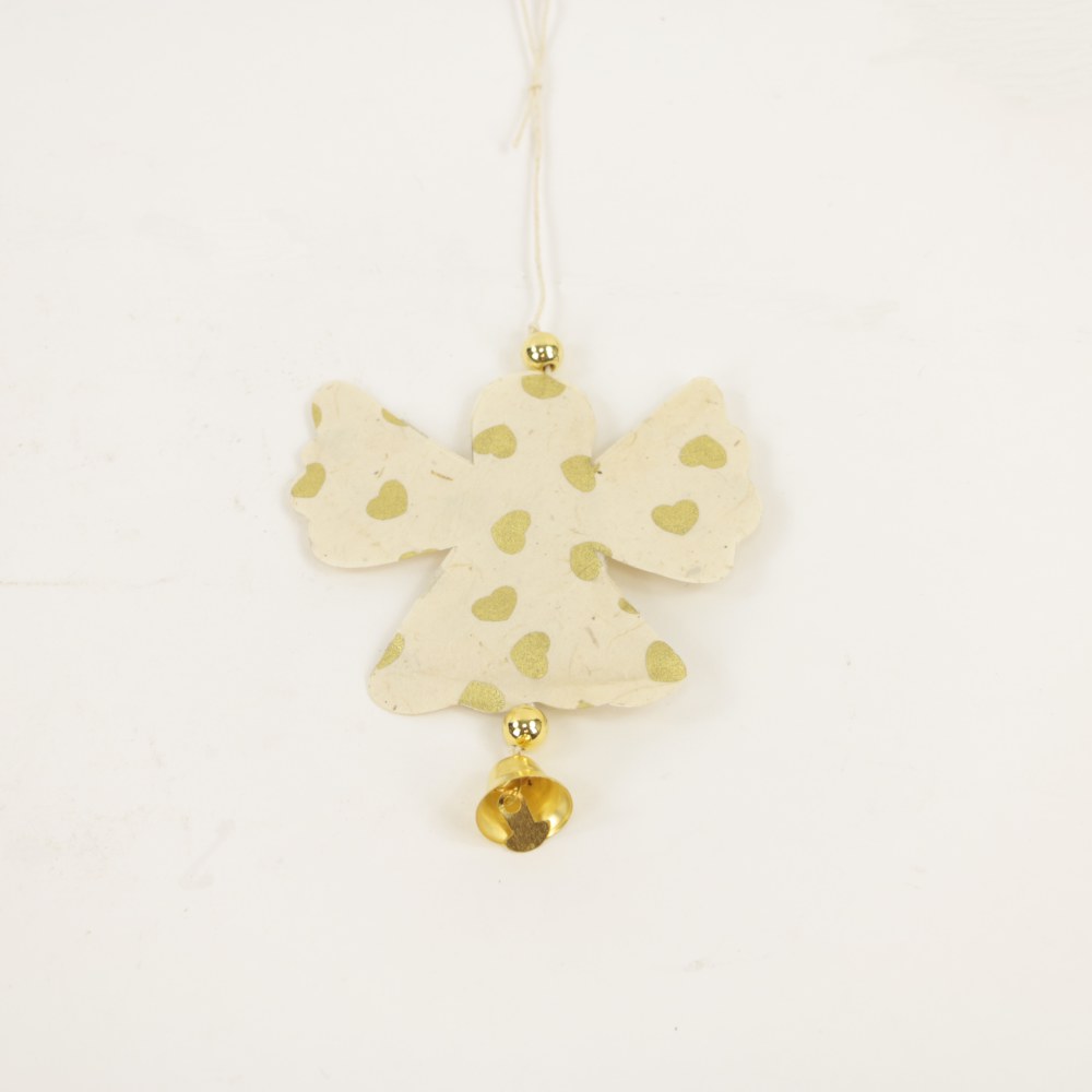 Hanger Ornament Engeltjes Goud - set van 5