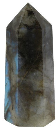 Edelsteen Obelisk Punt Labradoriet 70 - 80 mm