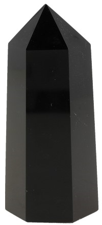 Edelsteen Obelisk Punt Obsidiaan 70 - 80 mm