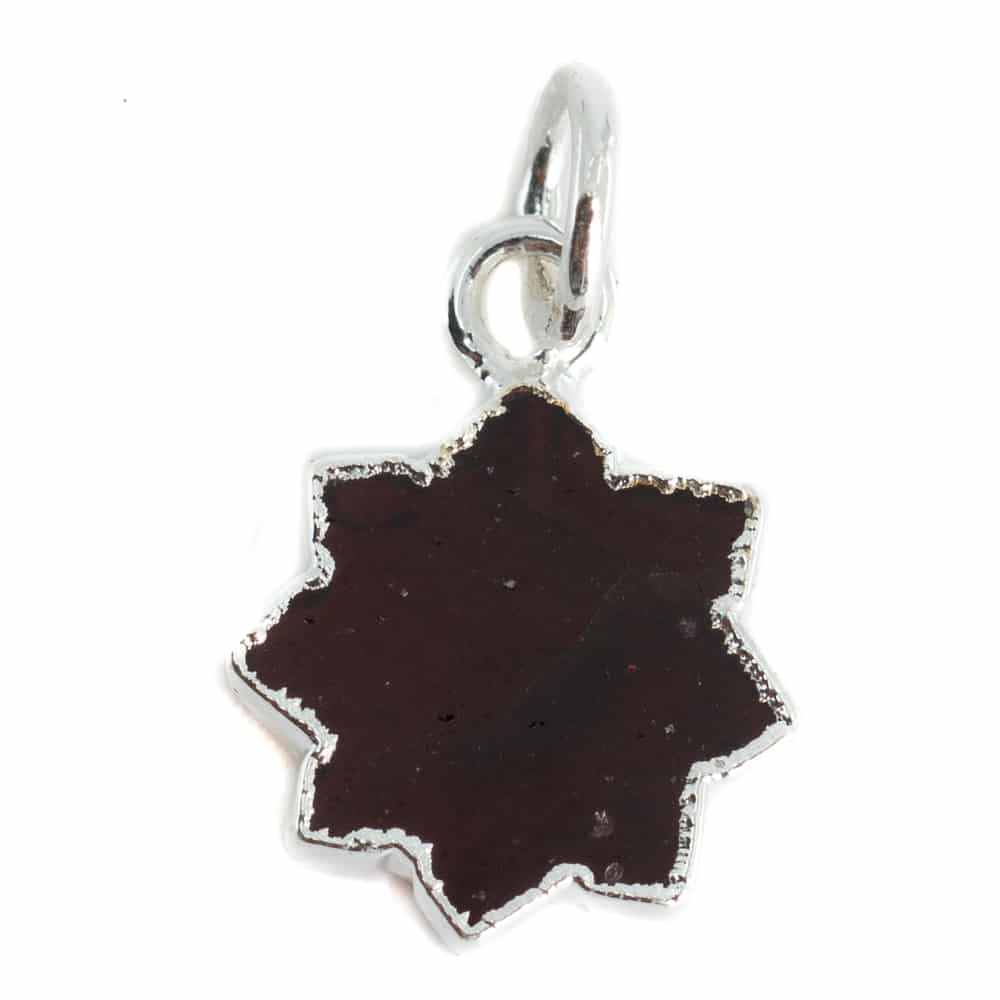Edelsteen Hanger Granaat Zon - 12 mm