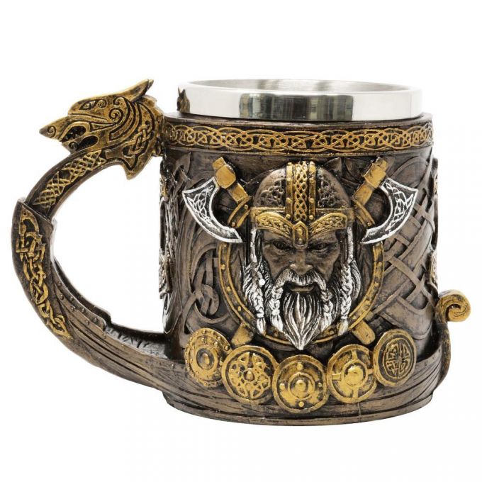 Viking Beker Handgeschilderd (11,5 cm)