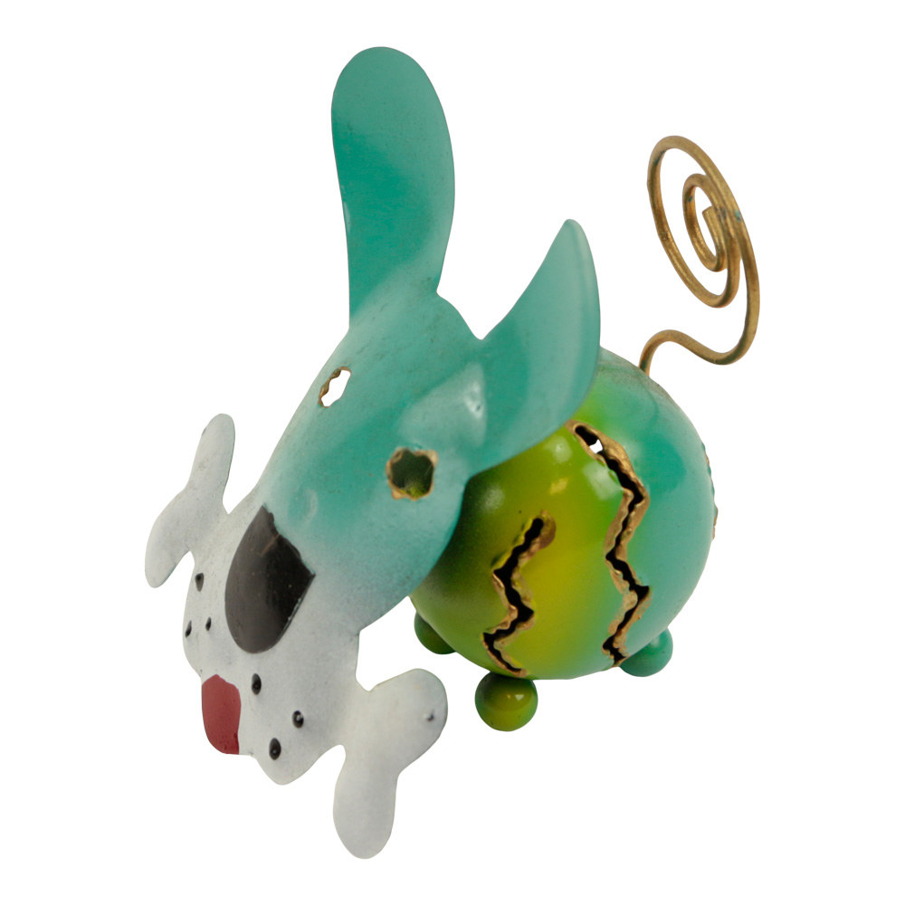 Kaartenhouder Turquoise Hond