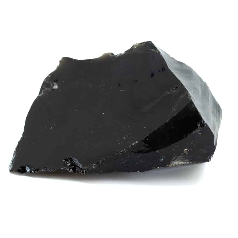 Ruwe Zwarte Obsidiaan Edelsteen 5 - 8 cm