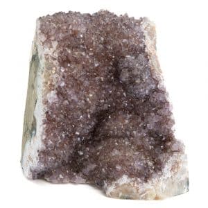 Ruwe Uruguayaanse Roze Amethist Edelsteen Geode Staand (2kg)