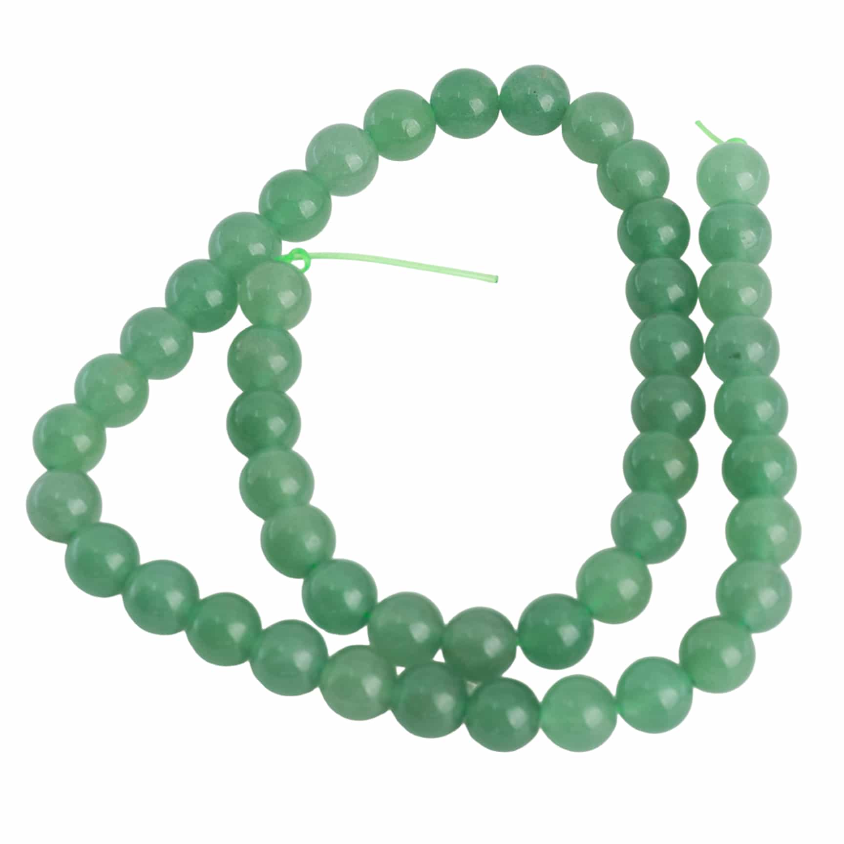 Edelsteen Kralen Streng Groene Aventurijn (8 mm)