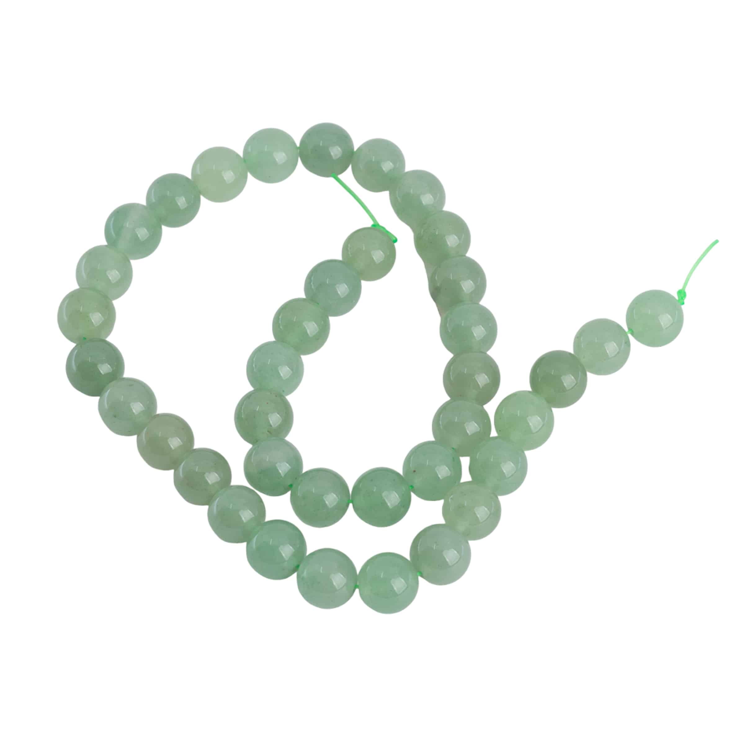 Edelsteen Kralen Streng Groene Aventurijn (10 mm)