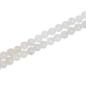 Edelsteen Kralen Streng Witte Jade (4 mm)