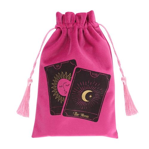 Tarot kaarten tasje roze