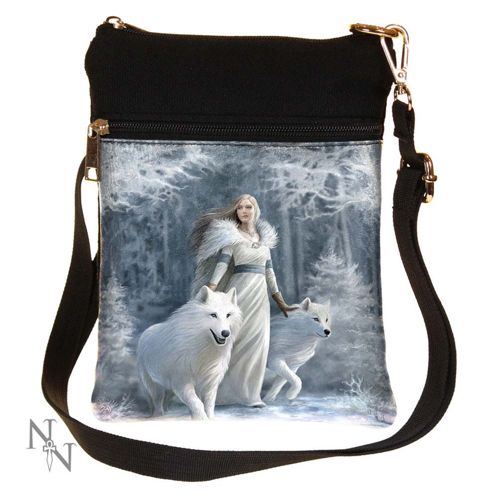 Nemesis Now Schoudertas Winter Guardians Blauw/Wit