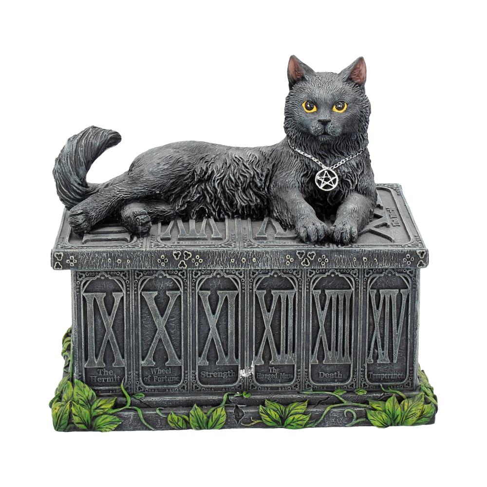Fortune's Watcher - Cat Familiar Tarot Box 17cm