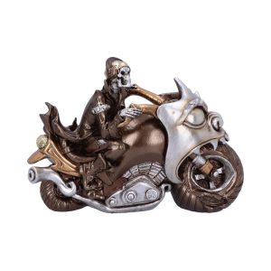 Nemesis Now - Rebel Rider Bronze Motor Beeld 19cm