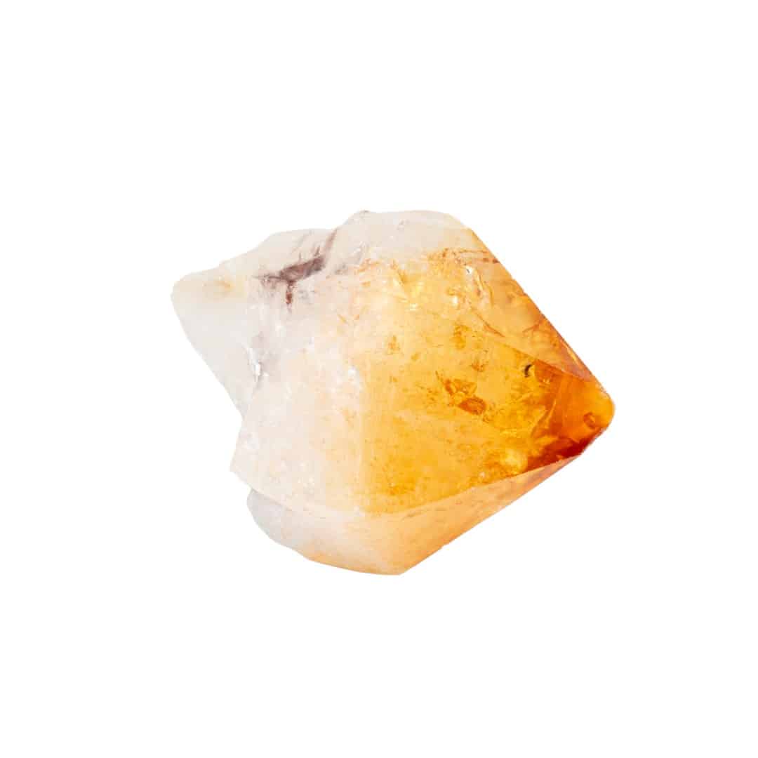 Ruwe Citrien Edelsteen Punt 2 - 4 cm