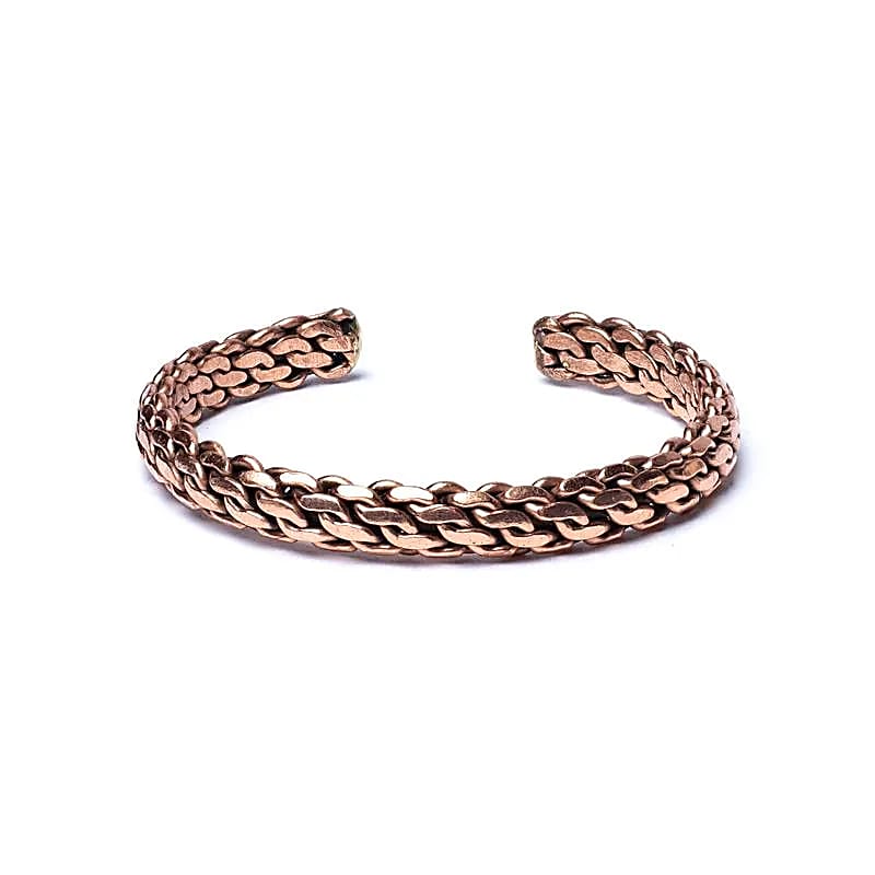 Schakelarmband Bronskleurig - Verstelbaar - 100% Koper