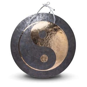 Traditionele Chinese Bronzen Windgong Yin Yang