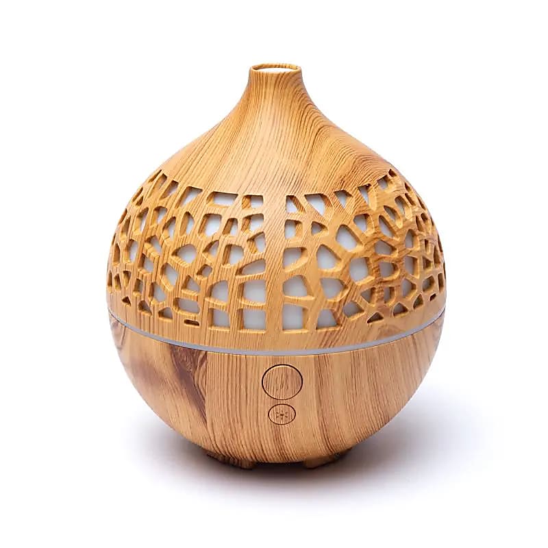 Aroma diffuser Deco round naturel USB