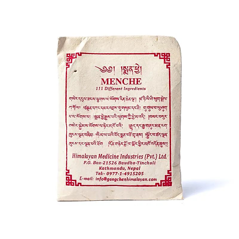 Wierookpoeder Tibetaans Menche (60 gram)