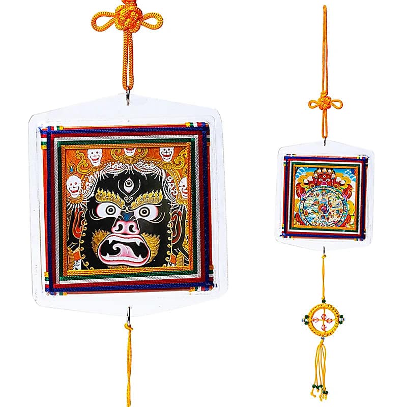 Auto- of Raamhanger - Wiel des Levens (40 x 9,5 cm)