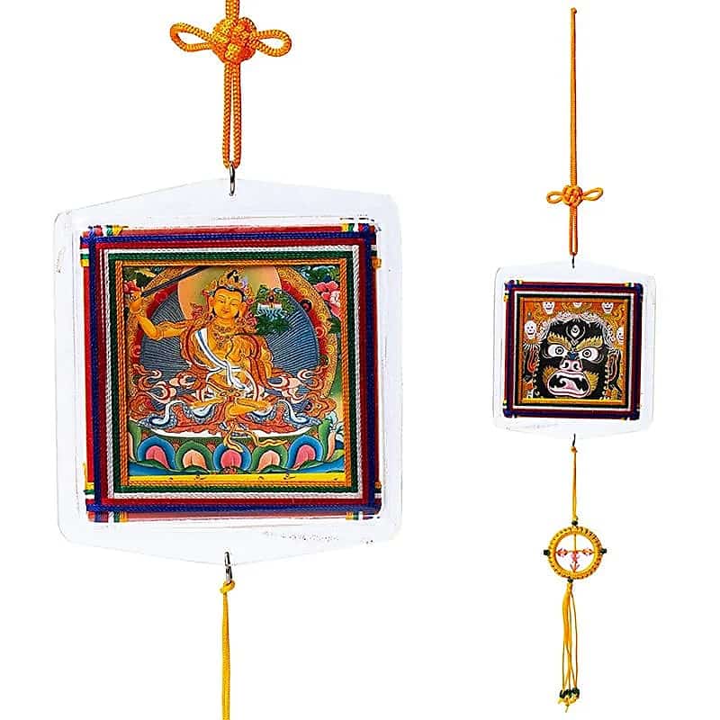 Auto- of Raamhanger Manjushri (40 x 9,5 cm)