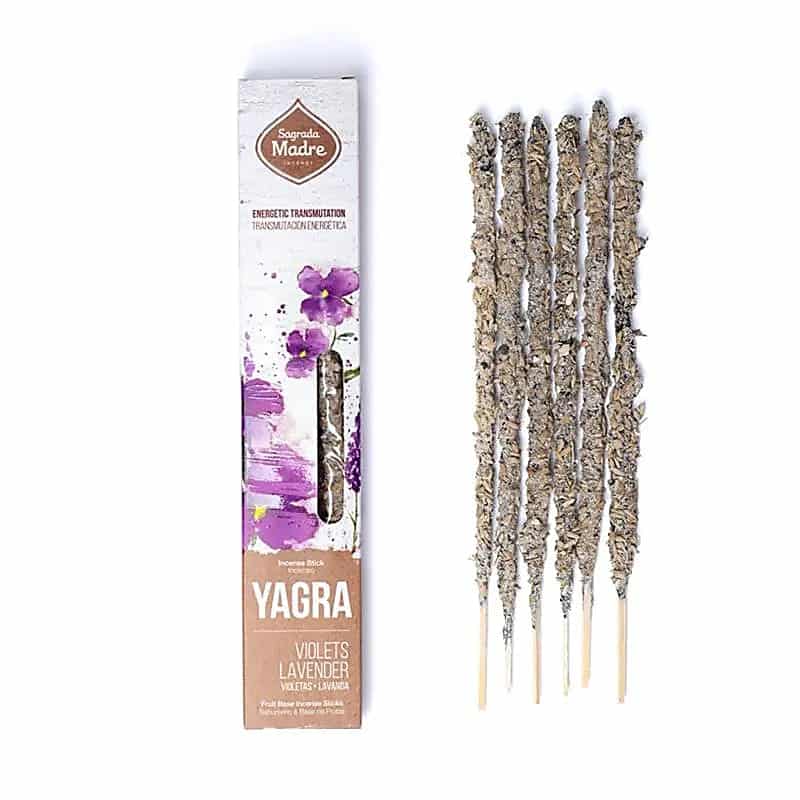 Sagrada Madre Yagra Wierook - Viooltjes & Lavendel