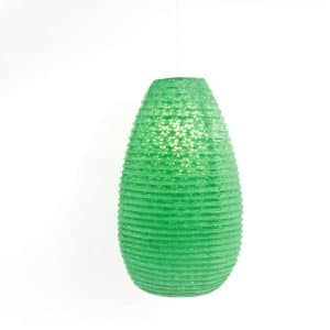 Madal Lotus Licht Groene Hanglampenkap van Handgeschept Dakini Papier