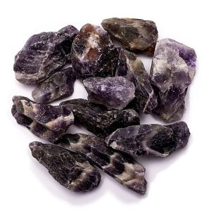 Gestreepte Amethist Mineraal uit Namibië, ±1000 gram