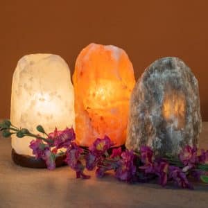 Himalaya Zoutlamp Set - Drie Kleuren