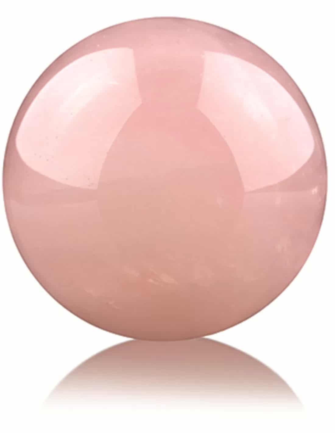 Roze kwarts 20 mm edelsteen bol