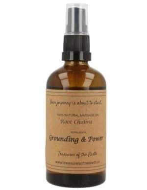 Root Chakra Massage Olie - Gronding & Kracht 100 ml