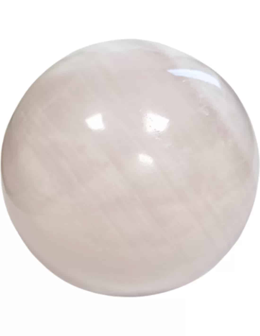 Calciet mangano edelsteen bol 9 cm