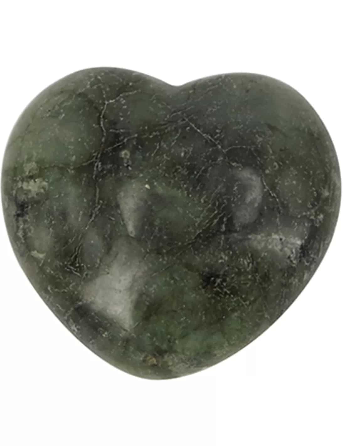Labradoriet edelsteen hart 30 mm